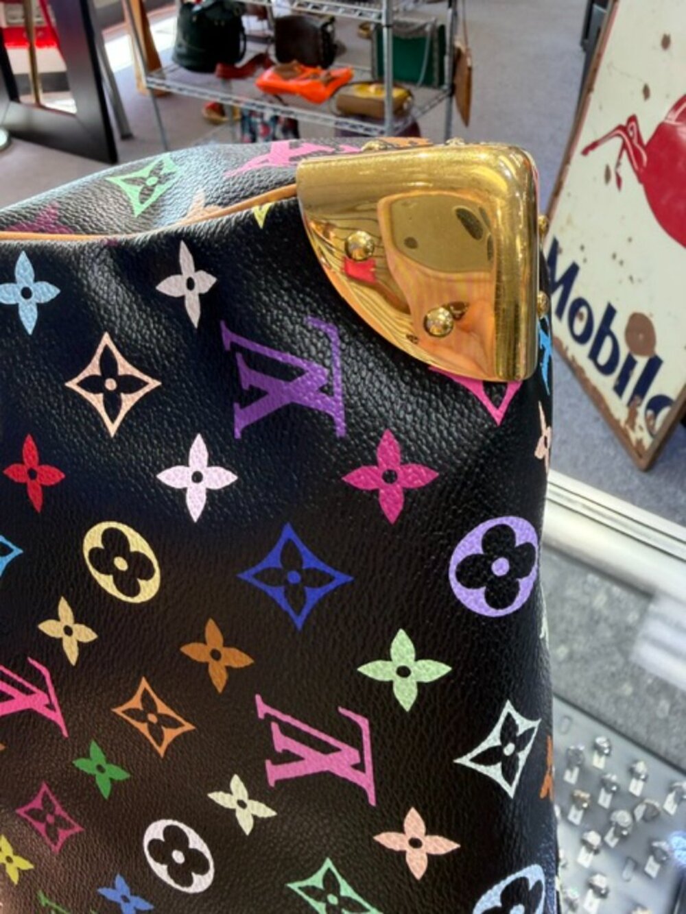 Louis Vuitton Speedy 30 Monogram Multicolore Noir - Picture 9 of 14
